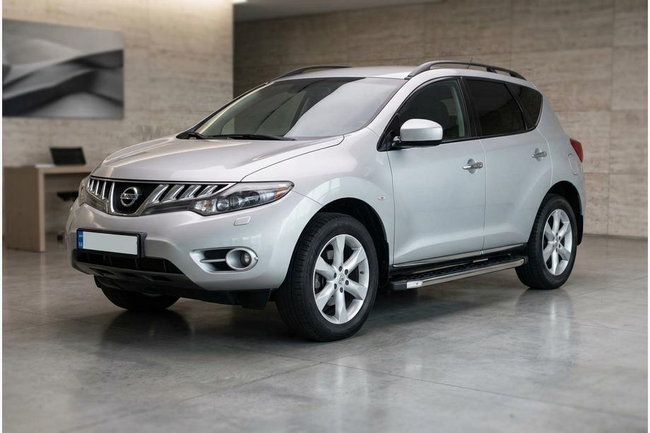 Nissan Murano 2008-2014 Side Steps BlackLine (2 pcs, aluminum) Image