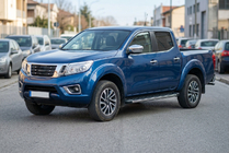 Nissan Navara/NP300 2016- Side Steps BlackLine (2 pcs, aluminum) photo 1