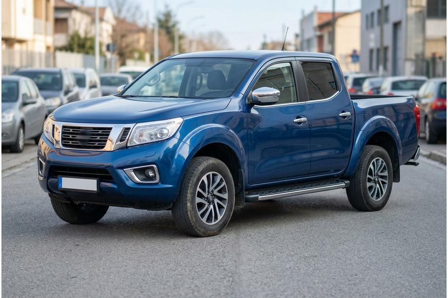 Nissan Navara/NP300 2016- Side Steps BlackLine (2 pcs, aluminum) Image