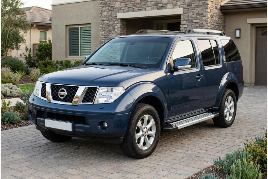 Nissan Pathfinder R51 2005-2014 Side Steps New Vision Grey (2 pcs, Aluminum) Image