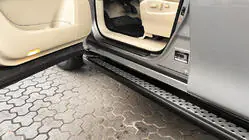 Nissan Patrol Y62 2010-2024 Side Steps New Vision Grey (2 pcs, Aluminum) photo 3