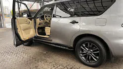 Nissan Patrol Y62 2010-2024 Side Steps New Vision Grey (2 pcs, Aluminum) photo 4