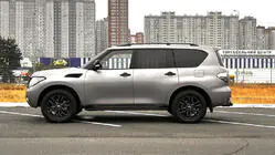 Nissan Patrol Y62 2010-2024 Side Steps New Vision Grey (2 pcs, Aluminum) photo 10