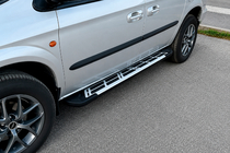 Chrysler Voyager 2001-2007 Side Steps Sunrise (2 pcs, Aluminum) photo 1