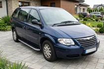 Chrysler Voyager 2001-2007 Side Steps Tayga Grey (2 pcs, Aluminum) photo 1