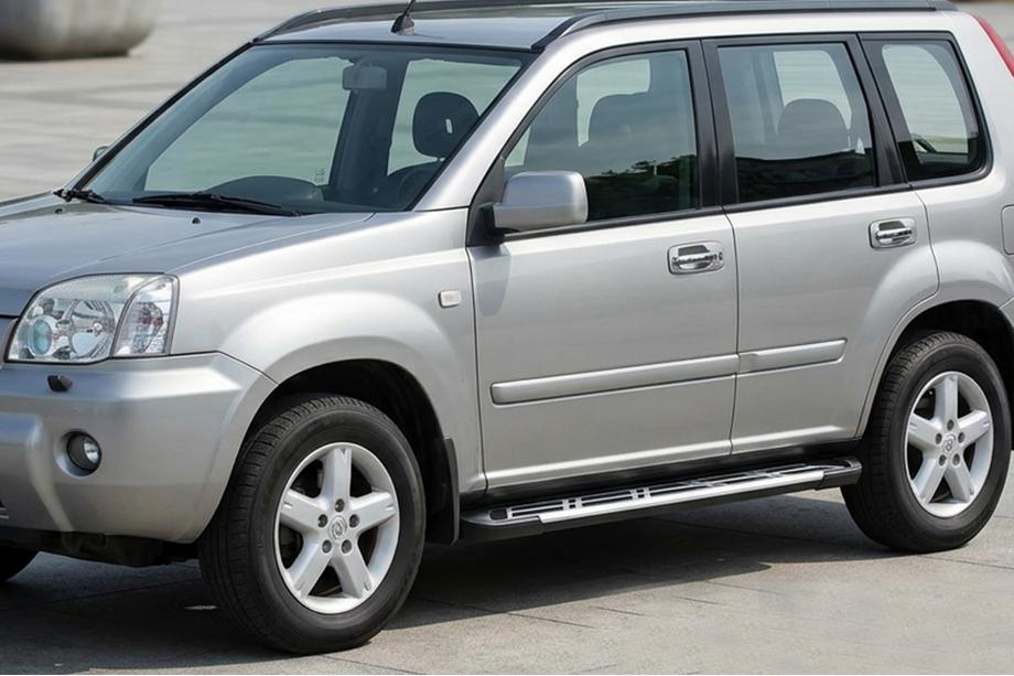 Nissan X-trail T30 2002-2007 Side Steps Sunrise (2 pcs, Aluminum) Image