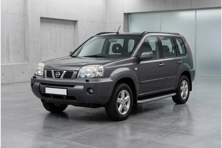 Nissan X-trail T30 2002-2007 Side Steps Tayga Grey (2 pcs, Aluminum) Image