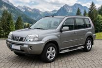 Nissan X-trail T30 2002-2007 Side Steps Tayga V2 (2 pcs, Aluminum) photo 1