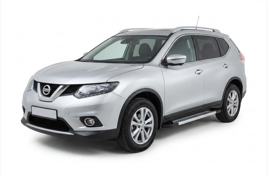 Nissan X-trail T32/Rogue 2014-2021 Side Steps New Vision Grey (2 pcs, Aluminum) Photo 1