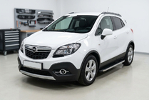 Opel Mokka 2012-2021 Side Steps BlackLine (2 pcs, Aluminum) photo 1