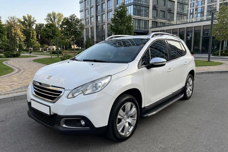 Peugeot 2008 2013-2019 Side Steps BlackLine (2 pcs, Aluminum) Image