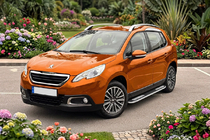 Peugeot 2008 2013-2019 Side Steps Tayga V2 (2 pcs, Aluminum) photo 1