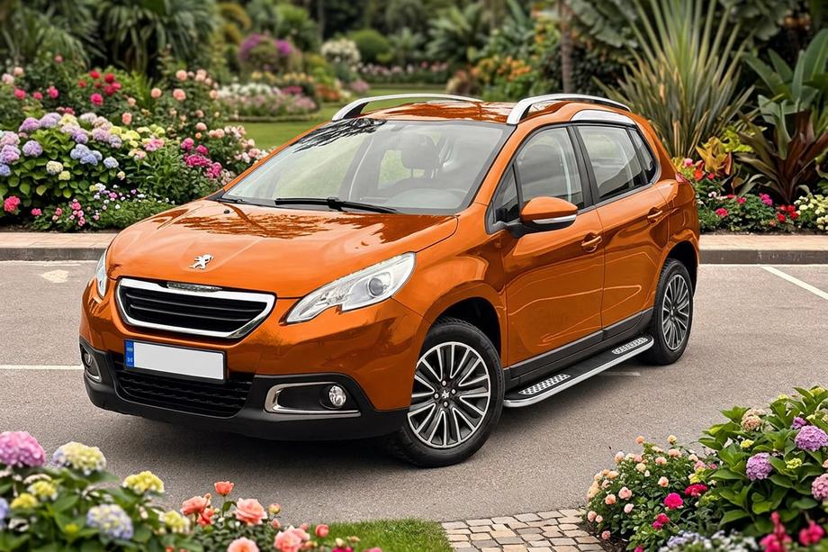 Peugeot 2008 2013-2019 Side Steps Tayga V2 (2 pcs, Aluminum) Image
