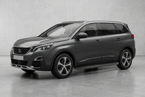 Peugeot 5008 2016-2023 Side Steps Tayga Black (2 pcs, Aluminum) photo 1