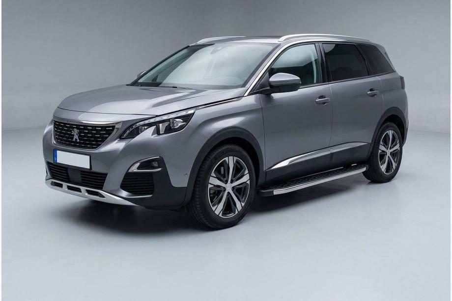 Peugeot 5008 2016-2023 Side Steps BlackLine (2 pcs, Aluminum) Image