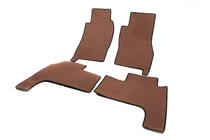 Nissan Patrol Y61 1997-2011 EVA Floor Mats (brick red) 2 Pieces (Front) photo 2