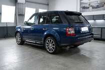 Range Rover Sport 2005-2013 Side Steps Tayga Black (2 pcs, Aluminum) photo 1