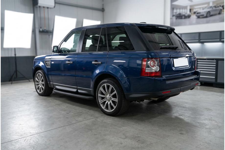 Range Rover Sport 2005-2013 Side Steps Tayga Black (2 pcs, Aluminum) Image