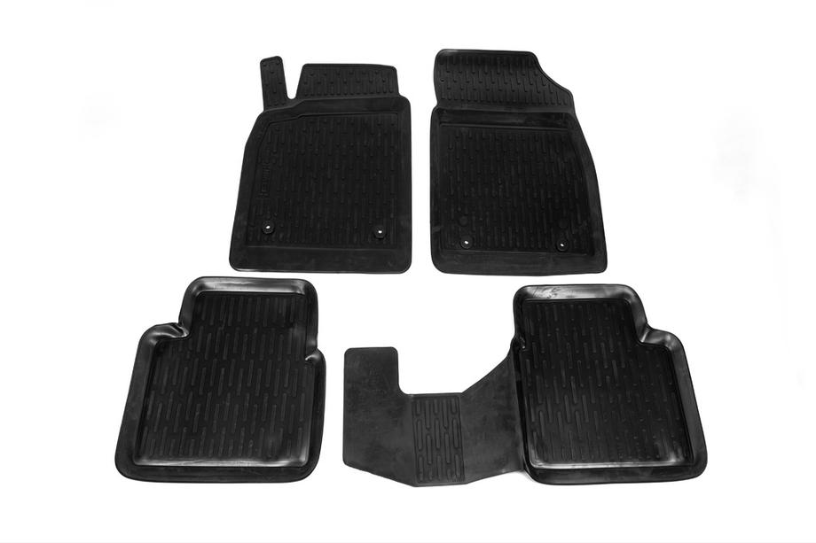 Opel Insignia 2008-2017 Rubber Floor Mats (4 pcs, Niken 3D) Photo 2