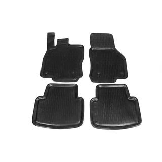 Rubber Floor Mats (4 pcs, Niken 3D) Skoda Octavia III A7 2013-2019 photo 2