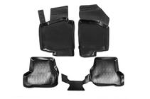 Volkswagen Golf 6 2008-2014 Rubber Floor Mats (4 pcs, Niken 3D) photo 1