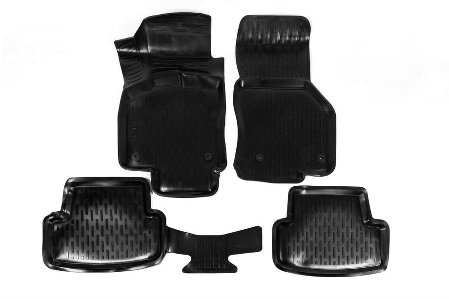 Volkswagen Golf 7/E-Golf 2012-2020 Rubber Floor Mats (4 pcs, Niken 3D) Image