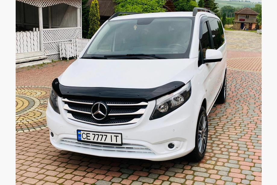 Mercedes Vito/V-class W447 2014- Hood Deflector EuroCap Image