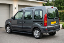 Renault Kangoo 1998-2008 Side Steps Tayga Black (2 pcs, Aluminum) photo 1