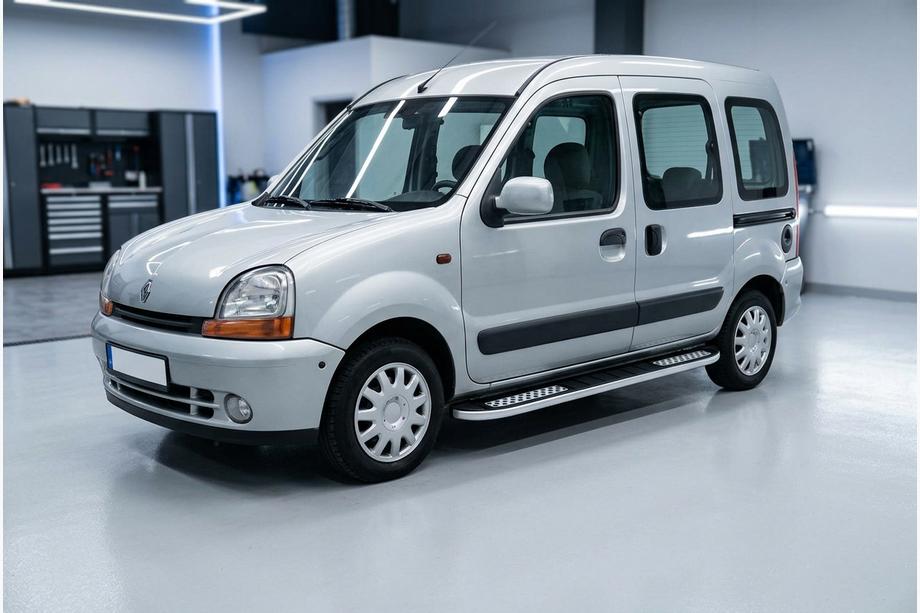 Renault Kangoo 1998-2008 Side Steps Tayga V2 (2 pcs, Aluminum) Image