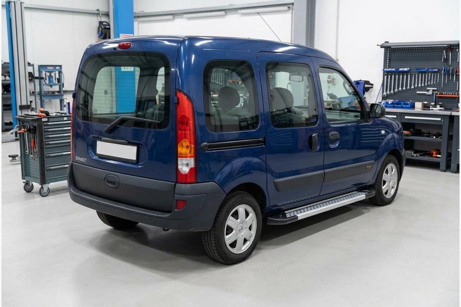 Renault Kangoo 1998-2008 Side Steps New Vision Grey (2 pcs, Aluminum) Image