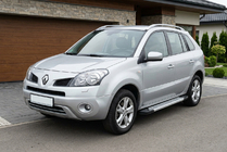 Renault Koleos 2008-2016 Side Steps New Vision Grey (2 pcs, Aluminum) photo 1