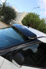 Opel Combo 2012-2018 Windshield visor (black gloss, 5mm) photo 7
