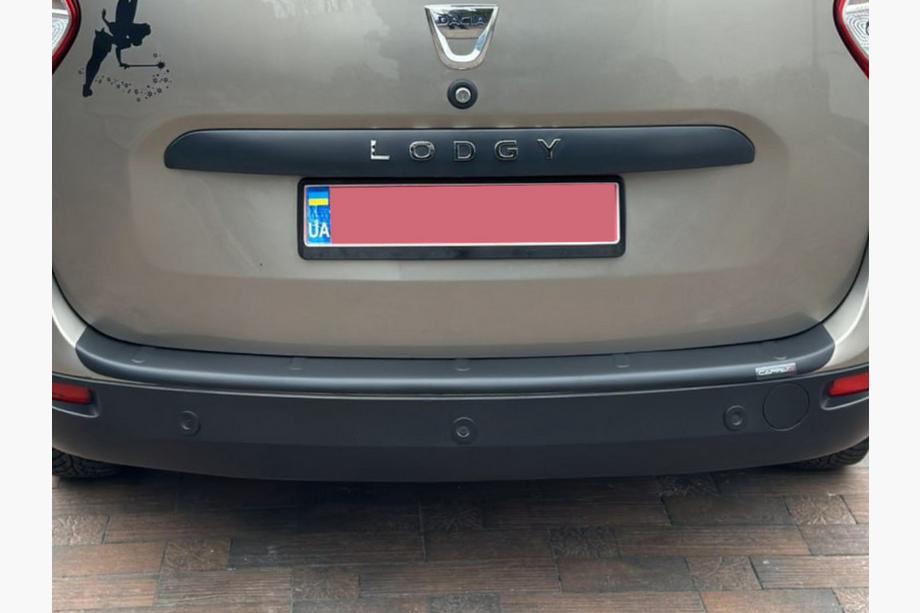 Dacia Lodgy 2012-2022 Rear Bumper Protector EuroCap (ABS) Photo 4