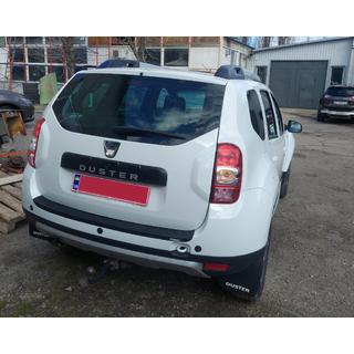 Rear Bumper Protector EuroCap (ABS) Renault Duster 2008–2017 photo 3