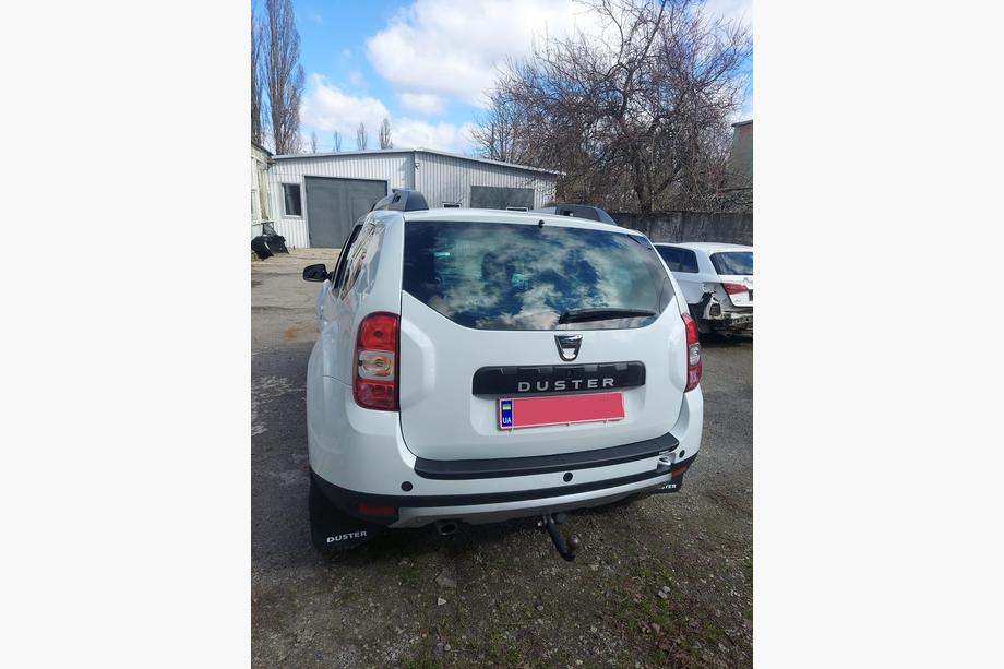Renault Duster 2008–2017 Rear Bumper Protector EuroCap (ABS) Photo 4