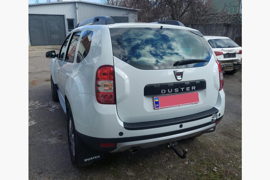 Renault Duster 2008–2017 Rear Bumper Protector EuroCap (ABS) Photo 2