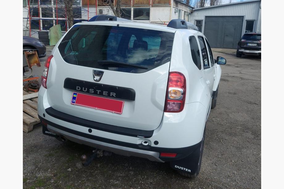 Renault Duster 2008–2017 Rear Bumper Protector EuroCap (ABS) Photo 3
