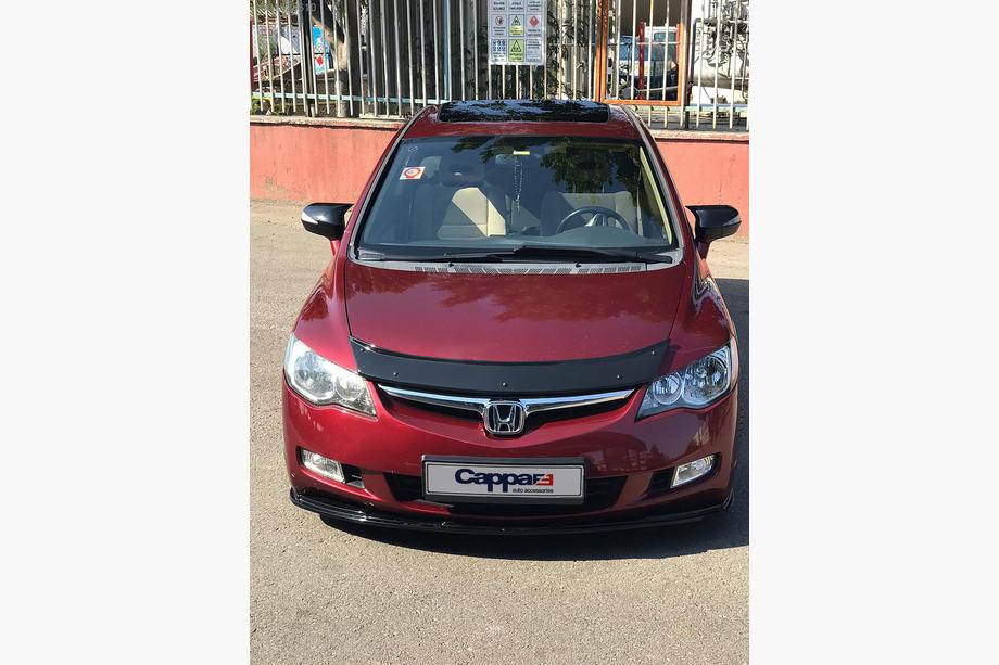 Honda Civic Sedan VIII 2006-2011 Front bumper lip (black) Image