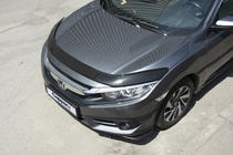 Honda Civic Sedan X 2016-2021 Hood Deflector (EuroCap) photo 2