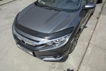 Honda Civic Sedan X 2016-2021 Hood Deflector (EuroCap) photo 3