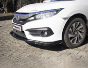 Honda Civic Sedan X 2016-2021 Front Lip V1 (black) photo 2