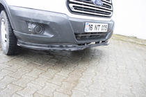 Ford Transit 2014- Front lip spoiler (2014-2019, ABS) photo 6