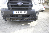Ford Transit 2014- Front lip (2019+, ABS) photo 4