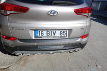 Hyundai Tucson TL 2016-2021 Rear Bumper Cover EuroCap 2016-2018 (ABS) photo 13