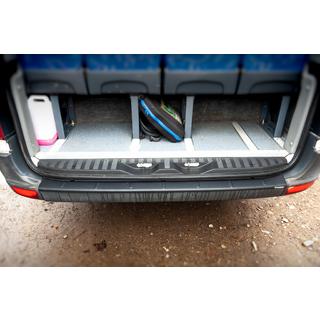 Rear Bumper Protector EuroCap (ABS) photo 1