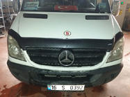 Mercedes Sprinter W906 2006–2018 Hood Deflector Carbon Look 2006-2013 (EuroCap) photo 3
