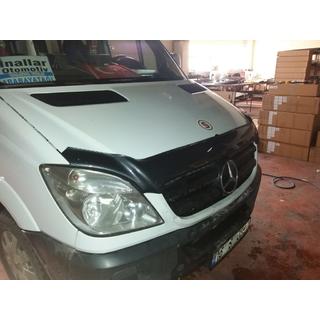 Hood Deflector Carbon Look 2006-2013 (EuroCap) Mercedes Sprinter W906 2006–2018 photo 4