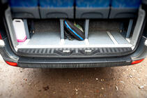 Mercedes Sprinter W907/W910 2018- Rear Bumper Protector EuroCap (ABS) photo 1