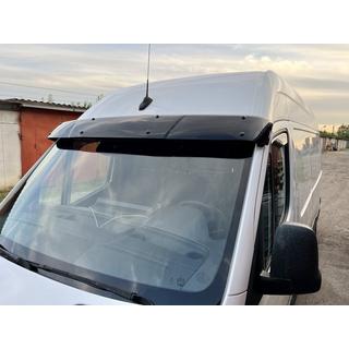 Windshield Visor (black gloss, 5mm) Mercedes Sprinter W907/W910 2018- photo 1