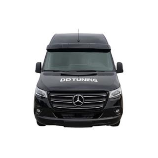 Windshield Visor (black gloss, 5mm) Mercedes Sprinter W907/W910 2018- photo 2